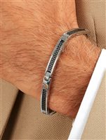 Bracciale Maserati Uomo ICONIC in Acciaio JM423AVD24 - JM423AVD24